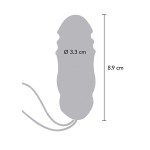 TOYJOY - HAPPINESS SUNN SIDE UP AND DOWN VIBRATOR REMOTE CONTROL FUCHSIA